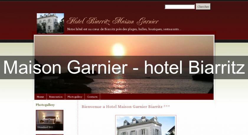 Maison Garnier - hotel Biarritz Maison Garnier - hotel Biarritz