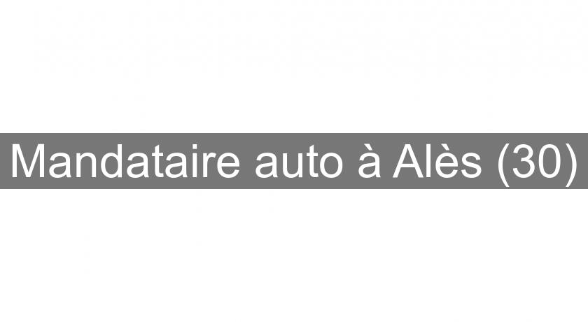 Mandataire auto à Alès (30) Mandataire auto à Alès (30)