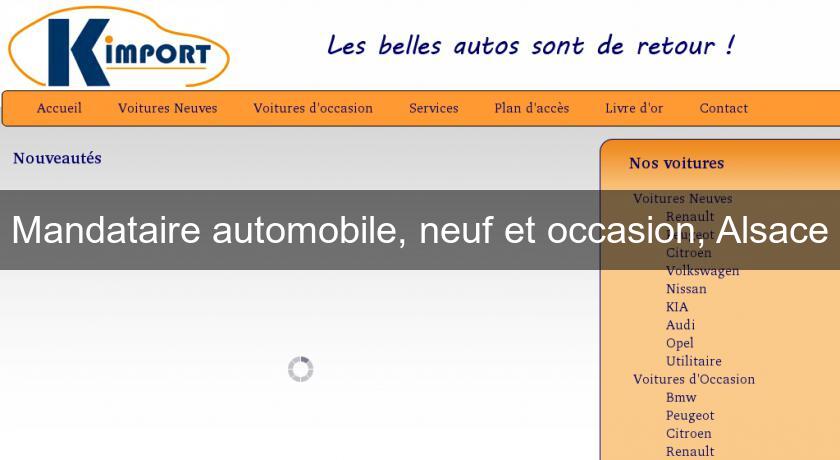 Mandataire automobile, neuf et occasion, Alsace Mandataire automobile, neuf et occasion, Alsace