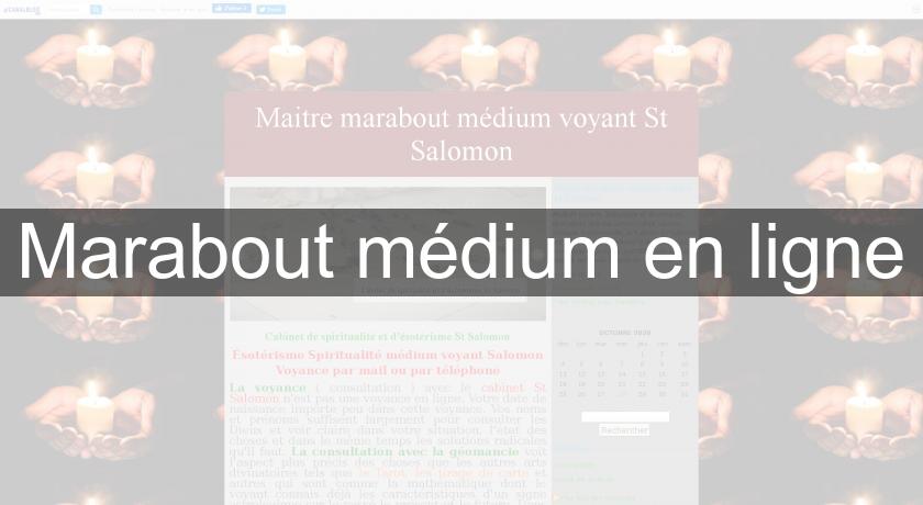 Marabout médium en ligne