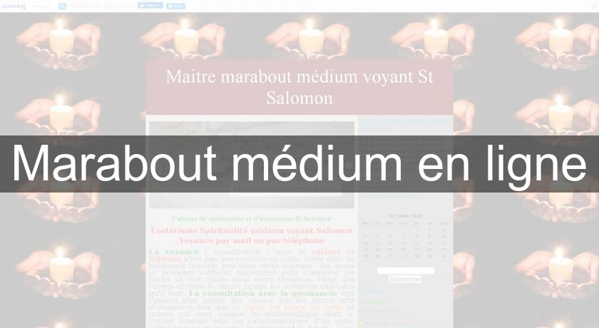 Marabout médium en ligne Marabout médium en ligne