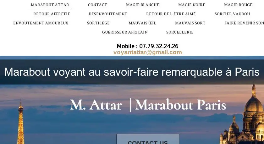 Marabout voyant au savoir-faire remarquable à Paris
