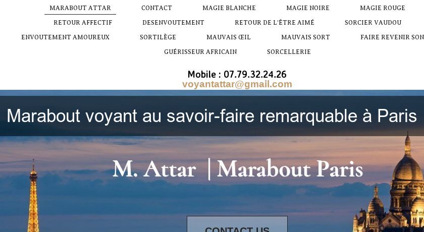 Marabout voyant au savoir-faire remarquable à Paris Marabout voyant au savoir-faire remarquable à Paris
