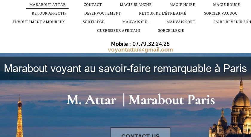 Marabout voyant au savoir-faire remarquable à Paris