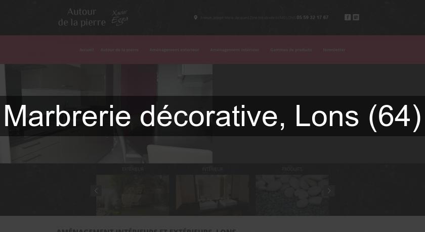 Marbrerie décorative, Lons (64) Marbrerie décorative, Lons (64)