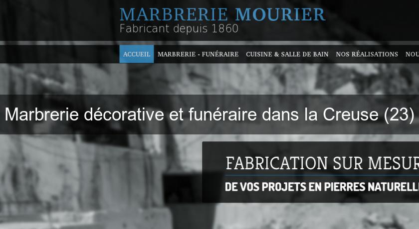 Marbrerie décorative et funéraire dans la Creuse (23) Marbrerie décorative et funéraire dans la Creuse (23)