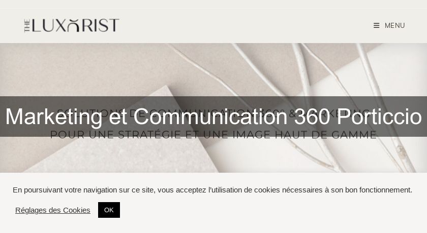 Marketing et Communication 360 Porticcio Marketing et Communication 360 Porticcio