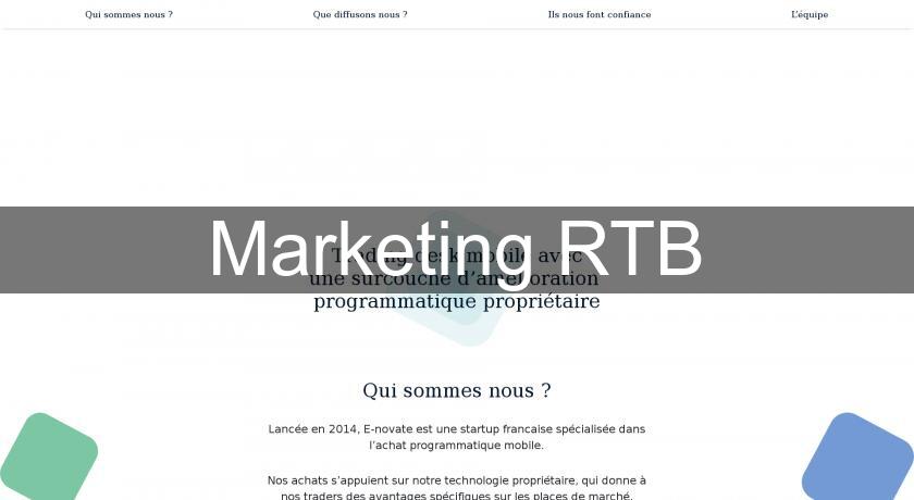 Marketing RTB Marketing RTB