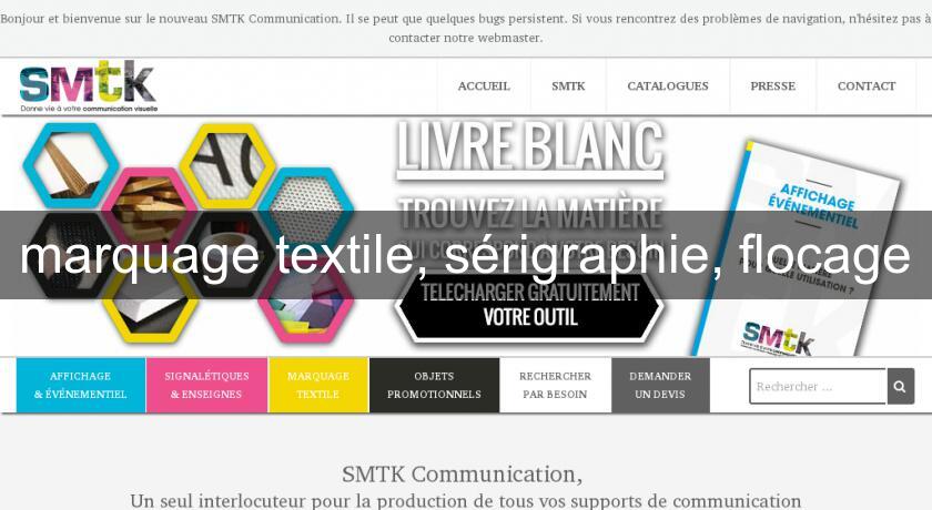 marquage textile, sérigraphie, flocage marquage textile, sérigraphie, flocage
