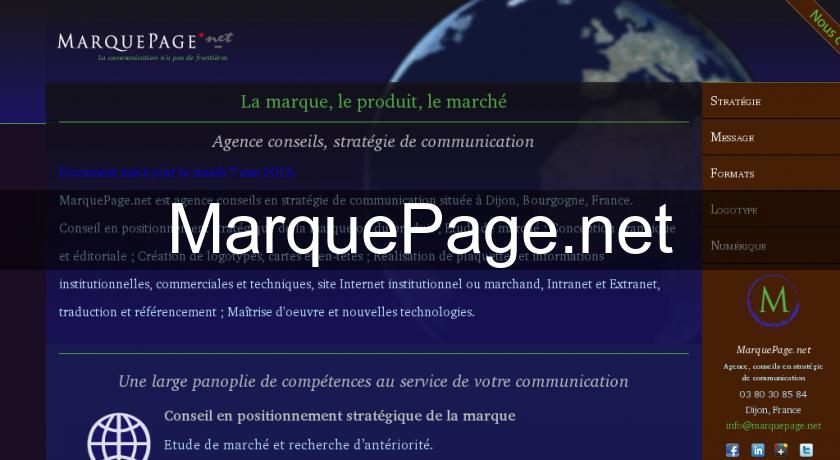 MarquePage.net MarquePage.net