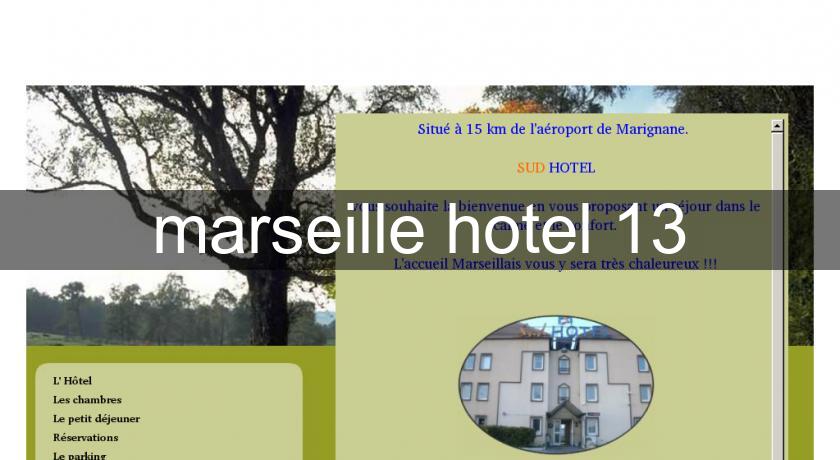 marseille hotel 13