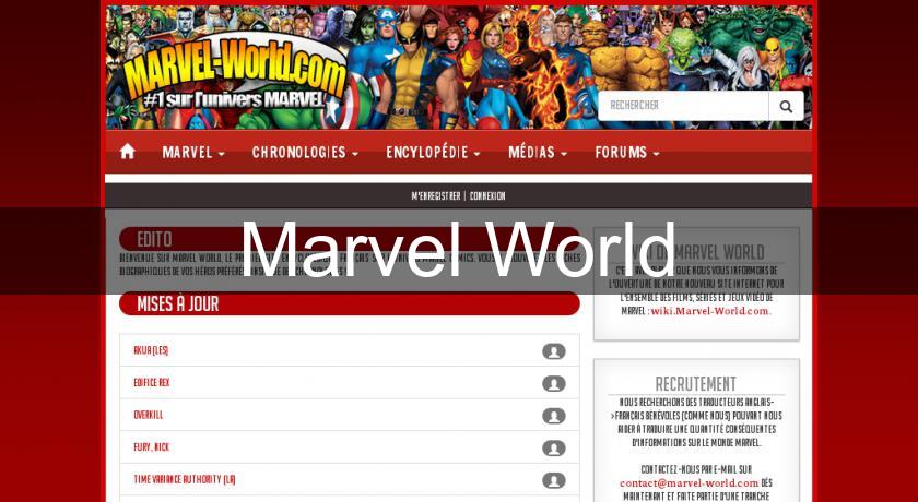 Marvel World Marvel World