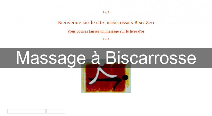 Massage à Biscarrosse