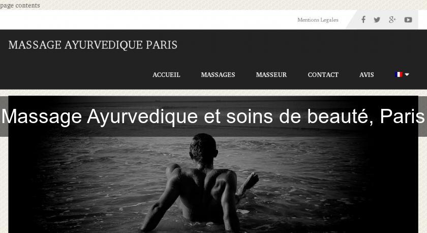 Massage Ayurvedique et soins de beauté, Paris Massage Ayurvedique et soins de beauté, Paris