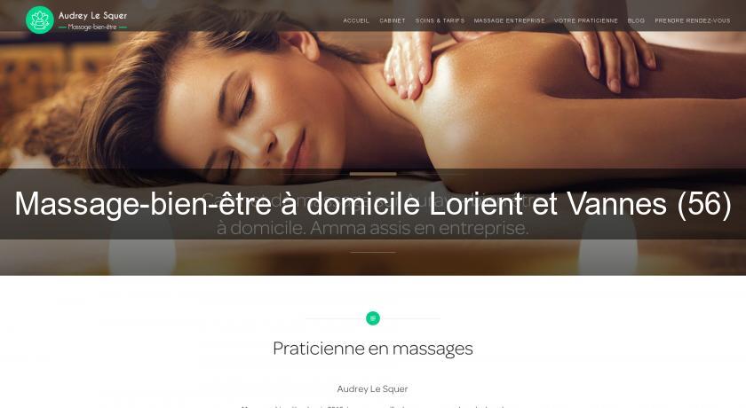 Massage-bien-être à domicile Lorient et Vannes (56)