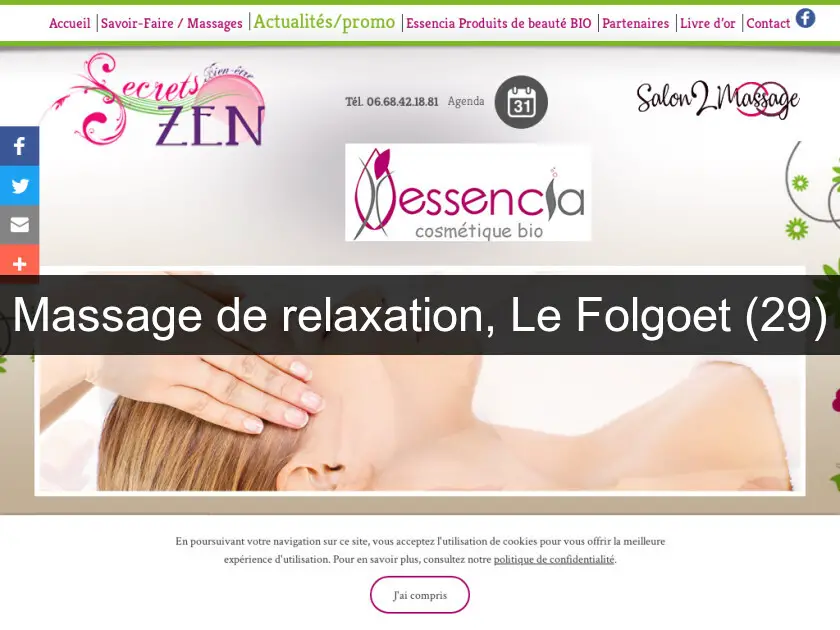 Massage de relaxation, Le Folgoet (29)