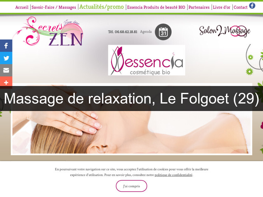 Massage de relaxation, Le Folgoet (29) Massage de relaxation, Le Folgoet (29)