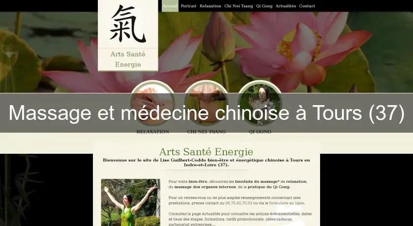 Massage et médecine chinoise à Tours (37)