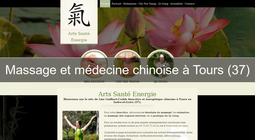 Massage et médecine chinoise à Tours (37)