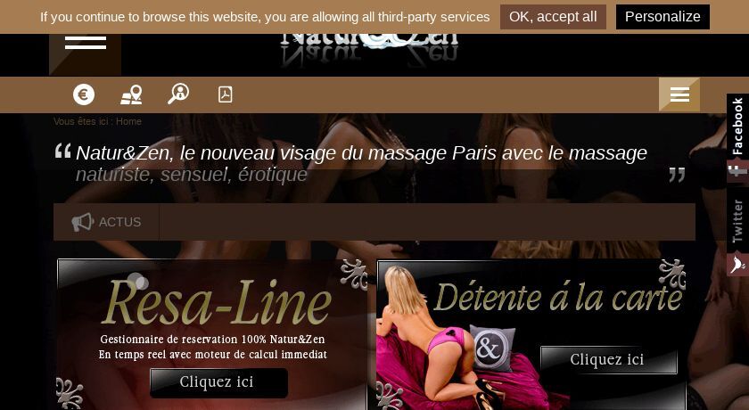 Massage naturiste et sensuel sur Paris Massage naturiste et sensuel sur Paris