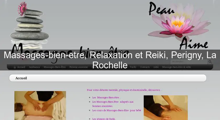 Massages-bien-etre, Relaxation et Reiki, Perigny, La Rochelle
