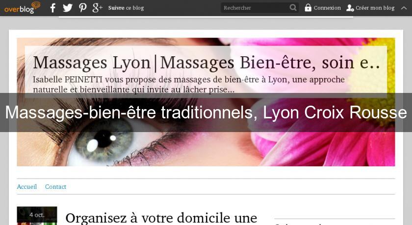 Massages-bien-être traditionnels, Lyon Croix Rousse Massages-bien-être traditionnels, Lyon Croix Rousse
