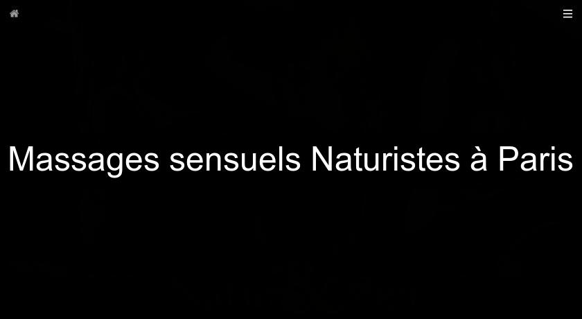 Massages sensuels Naturistes à Paris