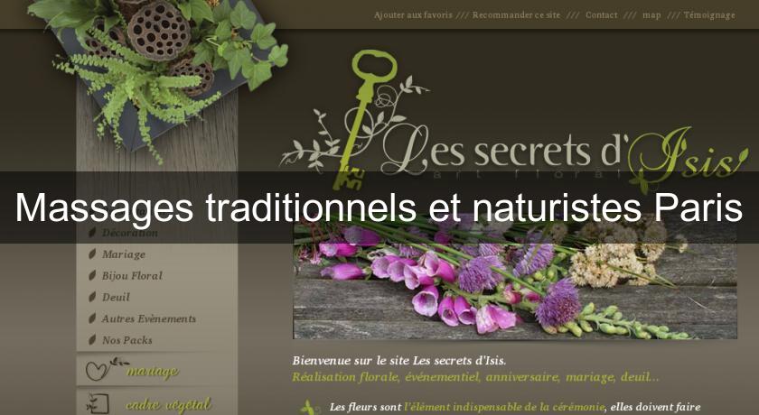 Massages traditionnels et naturistes Paris Massages traditionnels et naturistes Paris