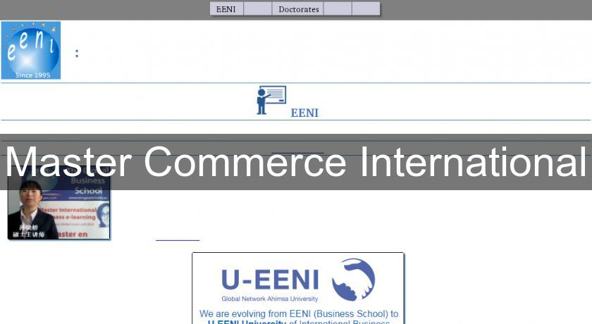 Master Commerce International Master Commerce International
