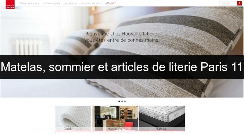 Matelas, sommier et articles de literie Paris 11 Matelas, sommier et articles de literie Paris 11