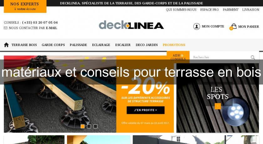 matériaux et conseils pour terrasse en bois matériaux et conseils pour terrasse en bois