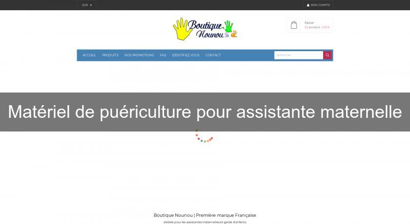 Matériel de puériculture pour assistante maternelle