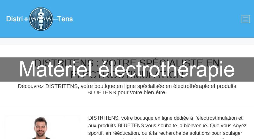 Matériel électrothérapie Matériel électrothérapie