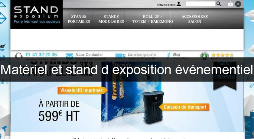 Matériel et stand d'exposition événementiel Matériel et stand d'exposition événementiel