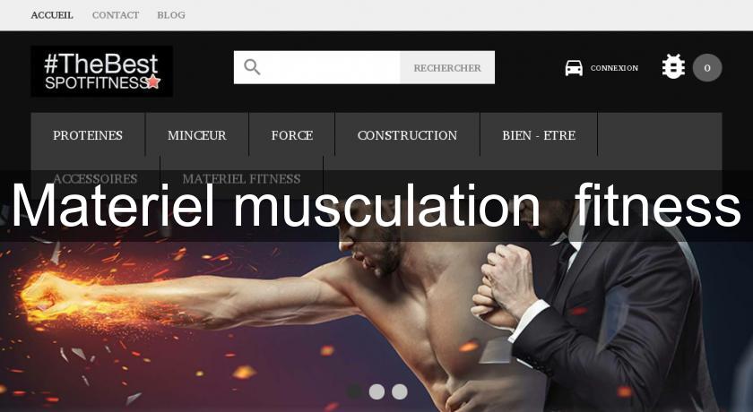 Materiel musculation  fitness