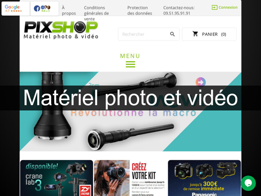 Matériel photo et vidéo Matériel photo et vidéo