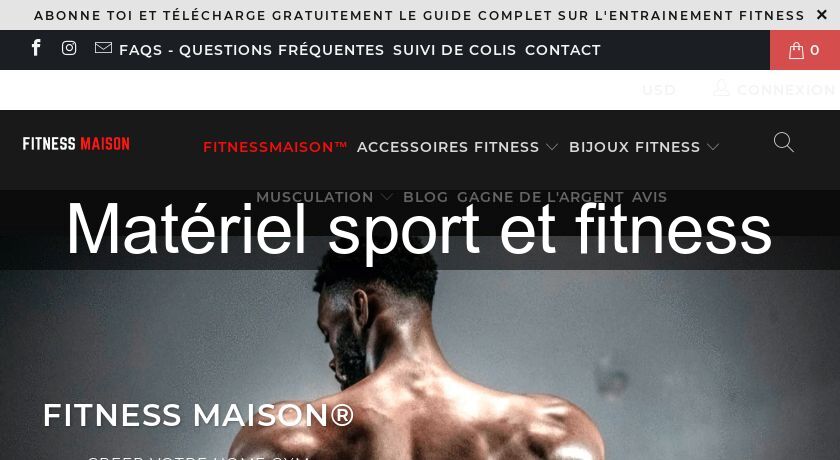 Matériel sport et fitness Matériel sport et fitness