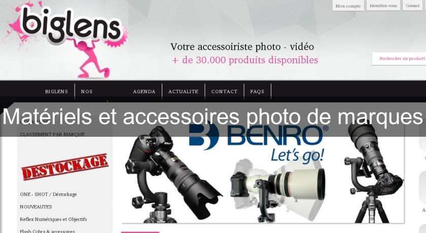 Matériels et accessoires photo de marques Matériels et accessoires photo de marques