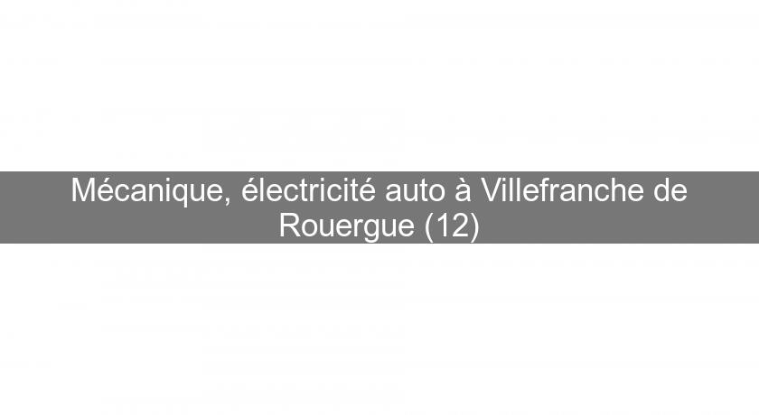 Mécanique, électricité auto à Villefranche de Rouergue (12)