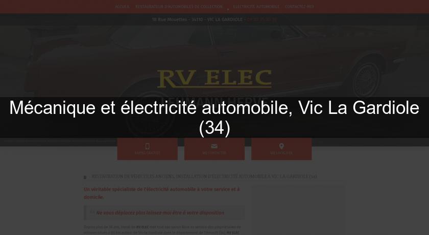 Mécanique et électricité automobile, Vic La Gardiole (34)