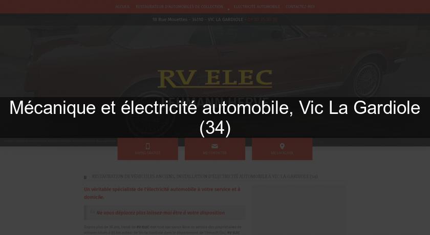 Mécanique et électricité automobile, Vic La Gardiole (34) Mécanique et électricité automobile, Vic La Gardiole (34)