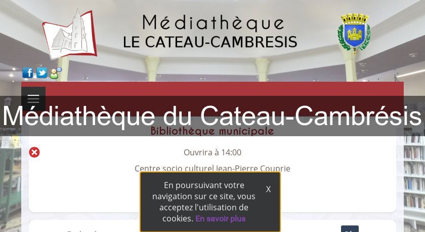 Médiathèque du Cateau-Cambrésis Médiathèque du Cateau-Cambrésis