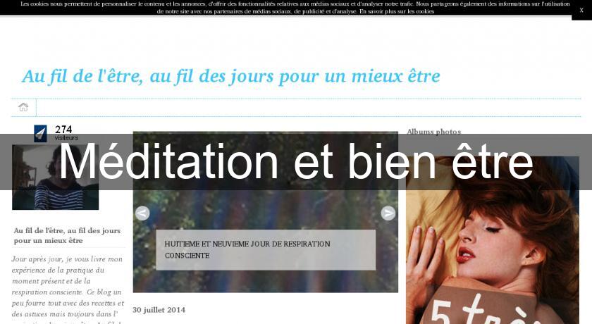 Méditation et bien être Méditation et bien être
