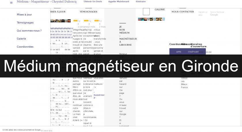 Médium magnétiseur en Gironde Médium magnétiseur en Gironde