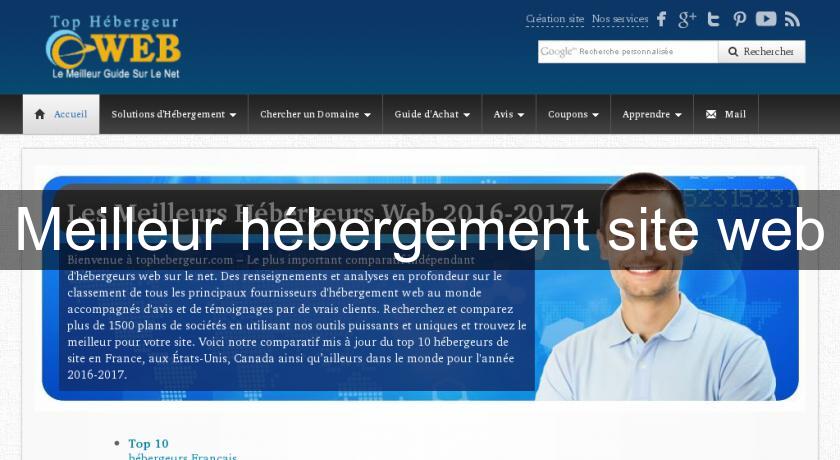 Meilleur hébergement site web