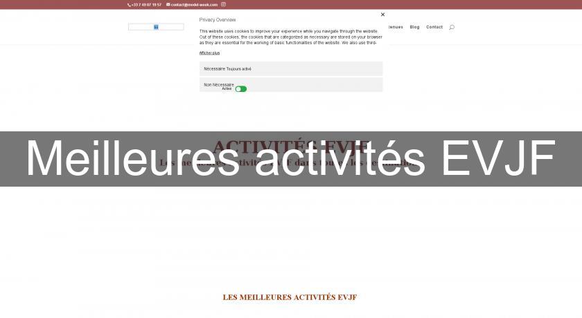 Meilleures activités EVJF Meilleures activités EVJF