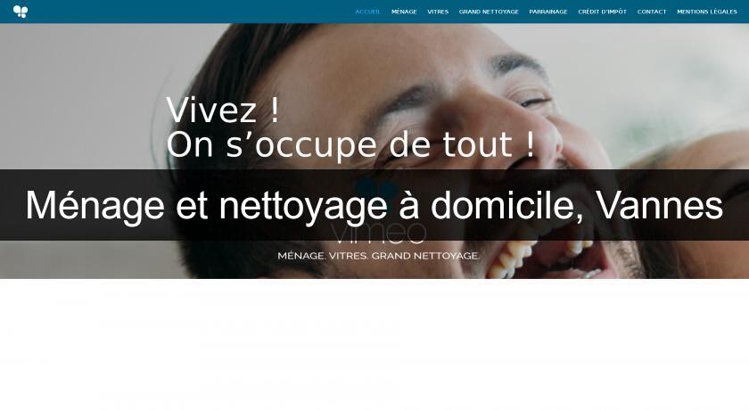 Ménage et nettoyage à domicile, Vannes Ménage et nettoyage à domicile, Vannes