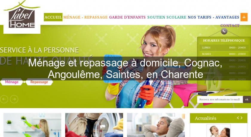 Ménage et repassage à domicile, Cognac, Angoulême, Saintes, en Charente Ménage et repassage à domicile, Cognac, Angoulême, Saintes, en Charente