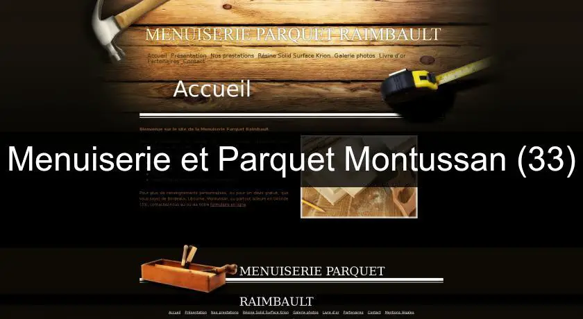 Menuiserie et Parquet Montussan (33)