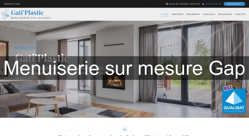 Menuiserie sur mesure Gap